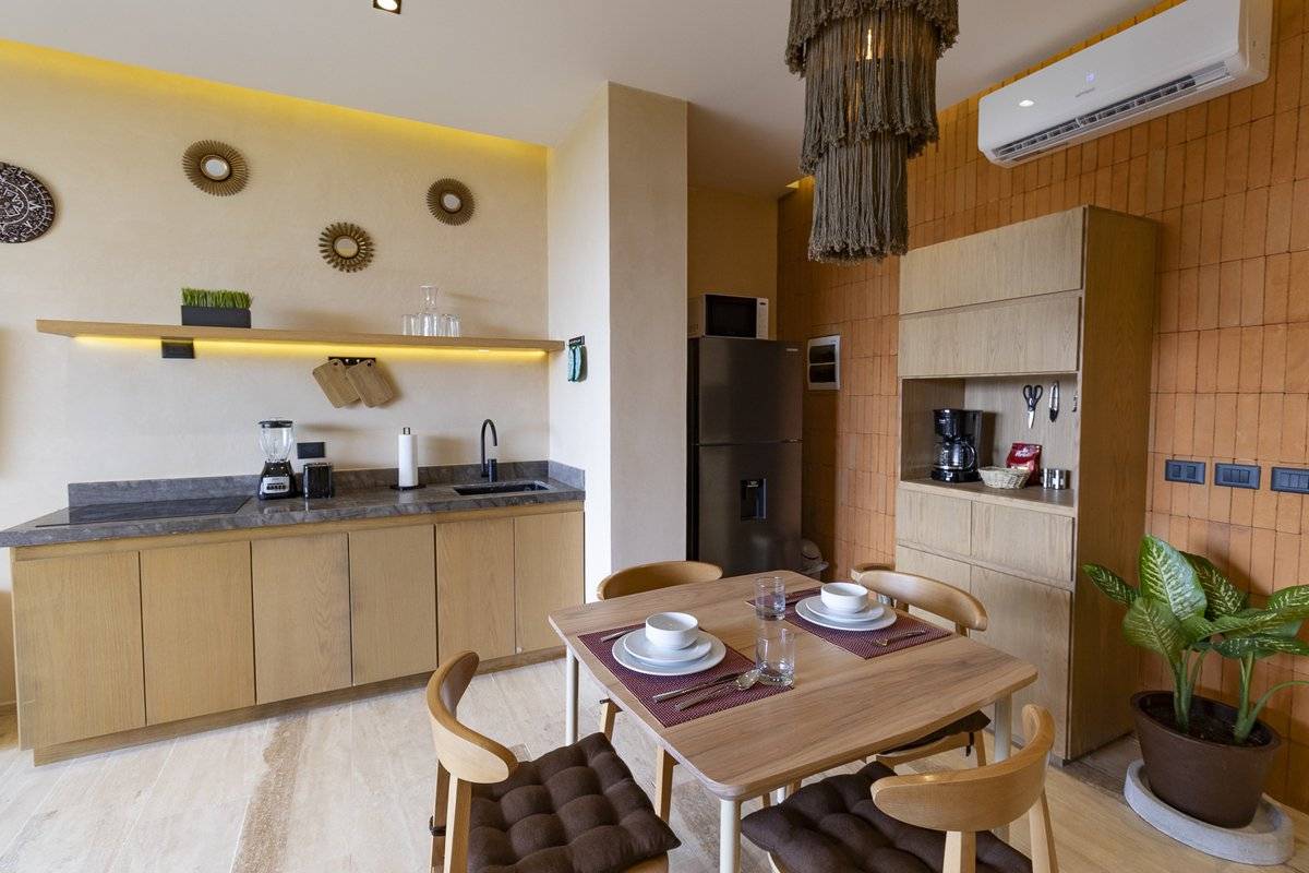 Departamento amueblado en Tulum con piscina privada 4