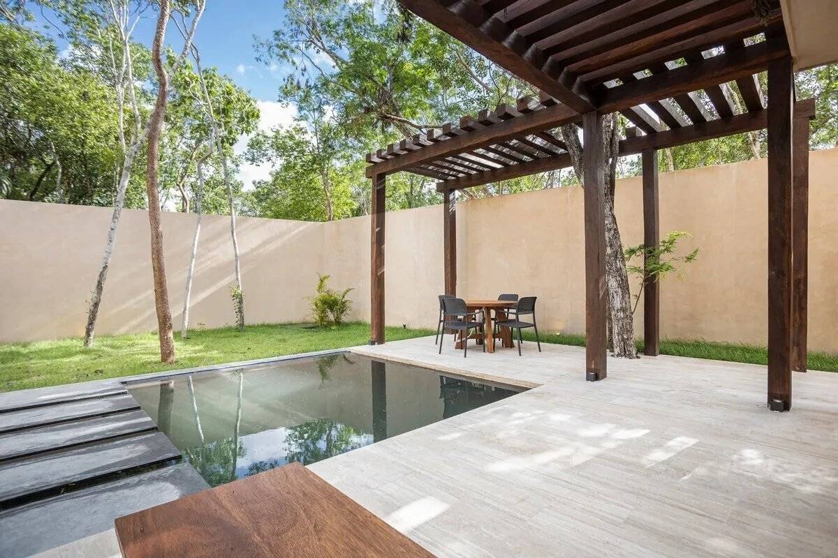 Exclusivos townhouses en la selva de Tulum 2
