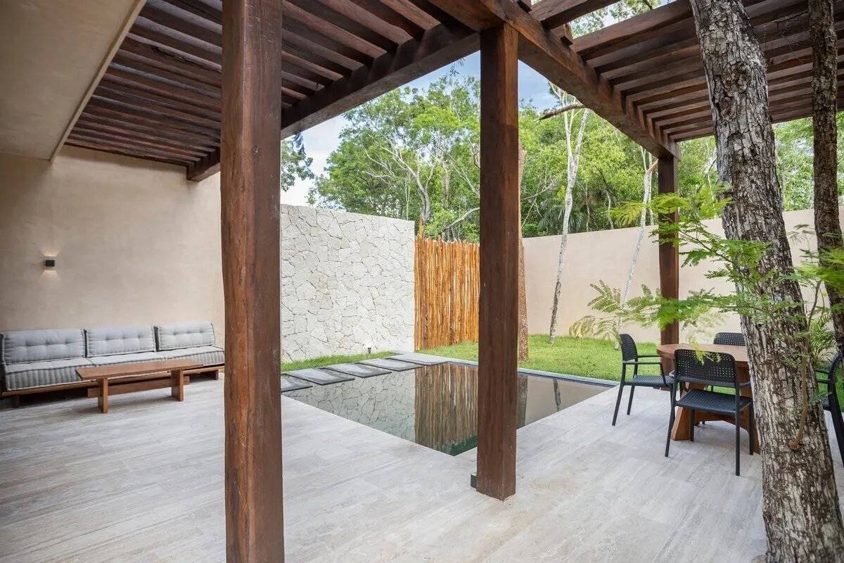 Exclusivos townhouses en la selva de Tulum 4