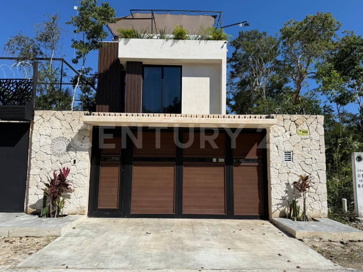 Casa de lujo en Tulum con jacuzzi y rooftop 4
