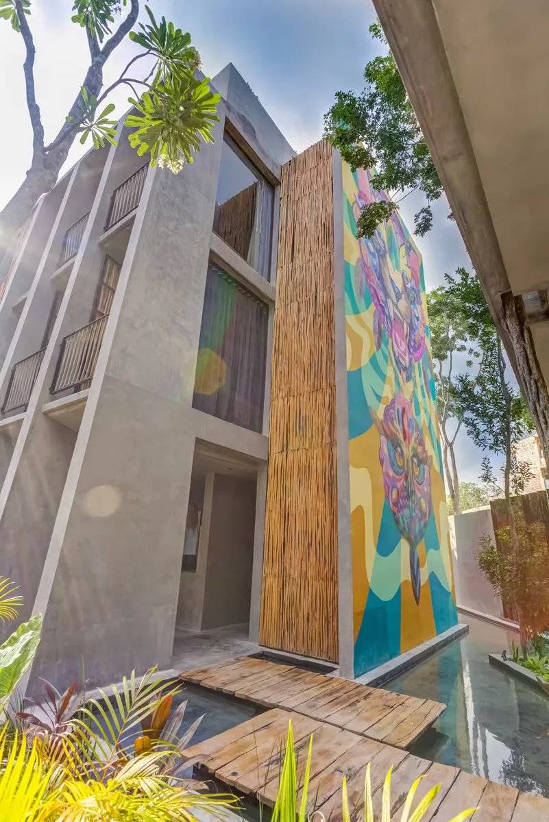 Apartamento de lujo con jardín y piscina en Tulum 2