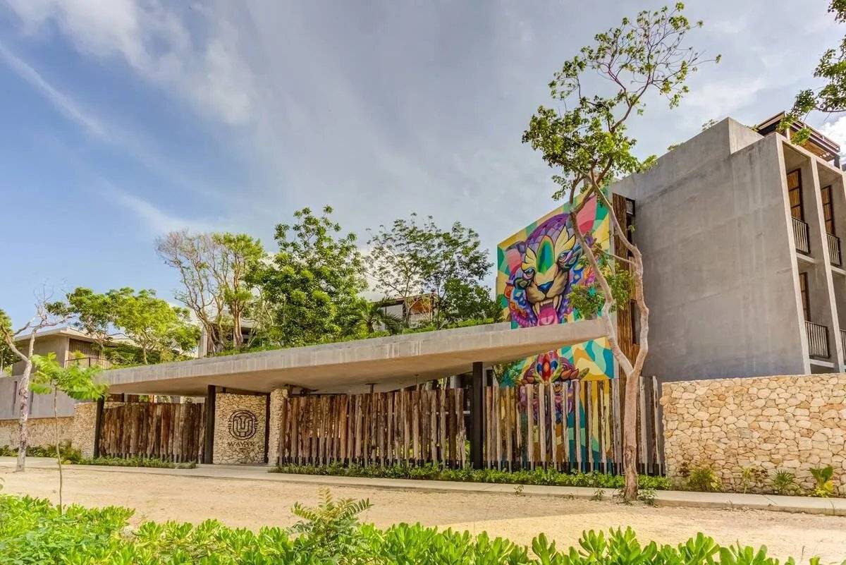 Apartamento de lujo con jardín y piscina en Tulum 1