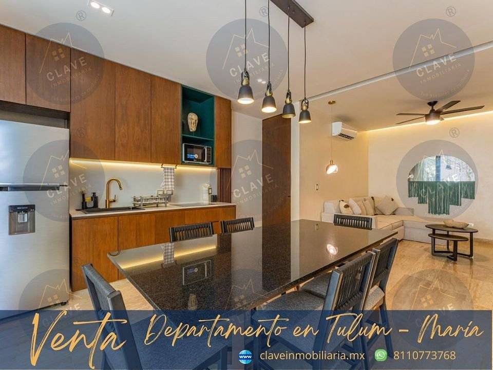 Departamento de lujo en Tulum, listo para habitar 2