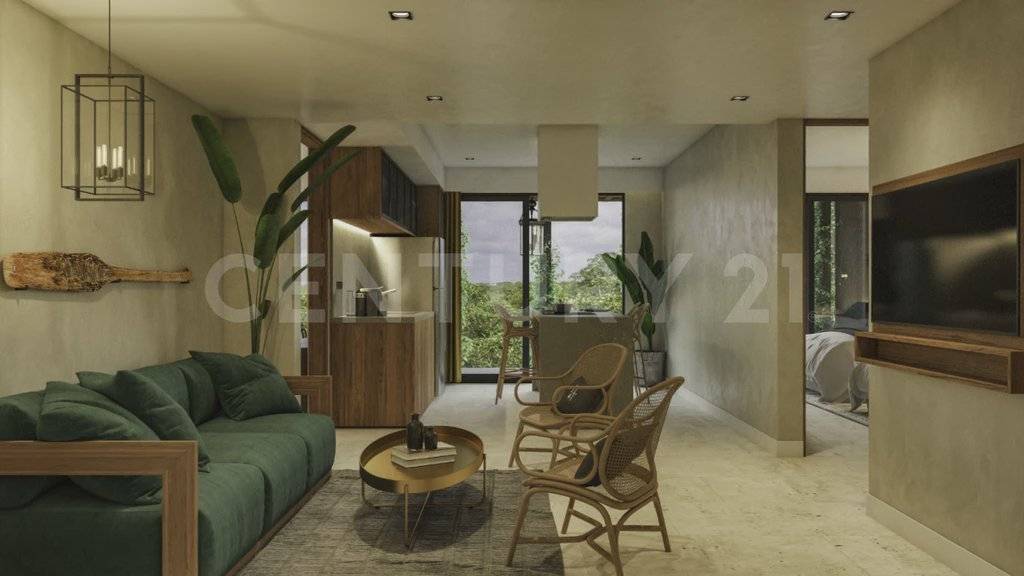 Moderno departamento en Aldea Zama, Tulum 2