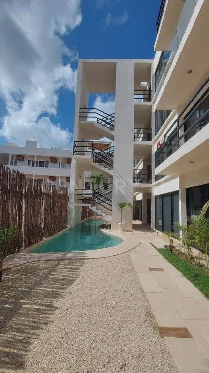 Departamento luminoso en La Veleta Tulum 2