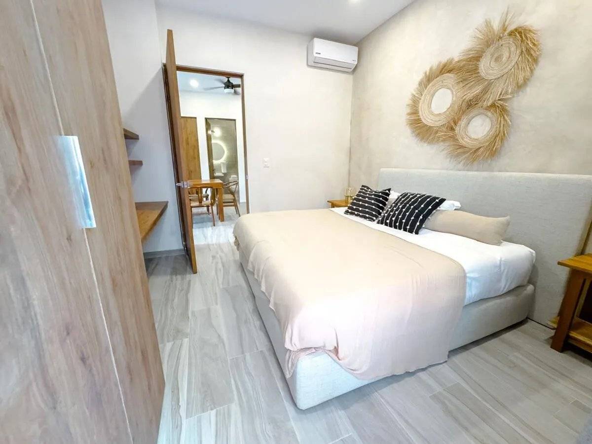Departamento ideal en Tulum con alberca y jardín 4