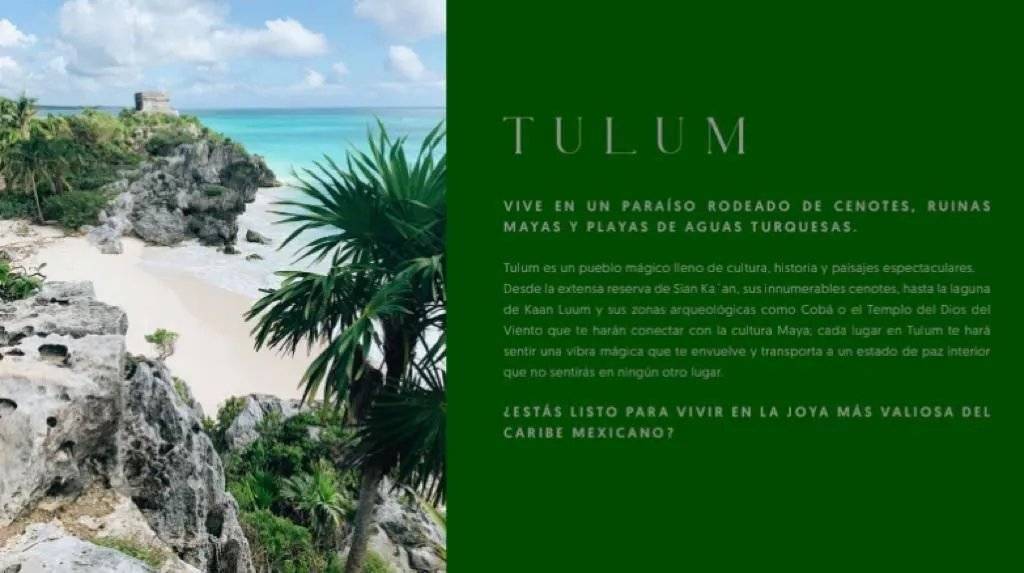 Vive la magia de Tulum en Sántal 5
