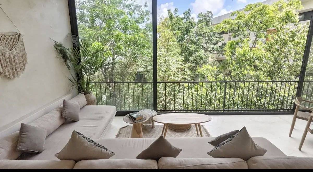 Penthouse de lujo con alberca y vista selva 2