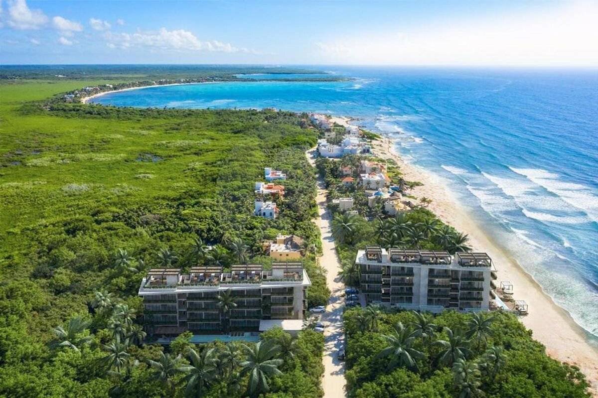 Exclusivo departamento frente al mar en Tulum 1