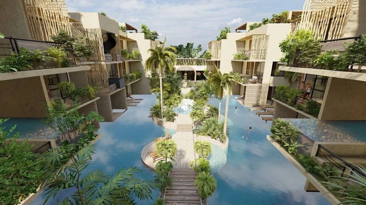 Penthouse exclusivo con roof y jacuzzi en Tulum 2