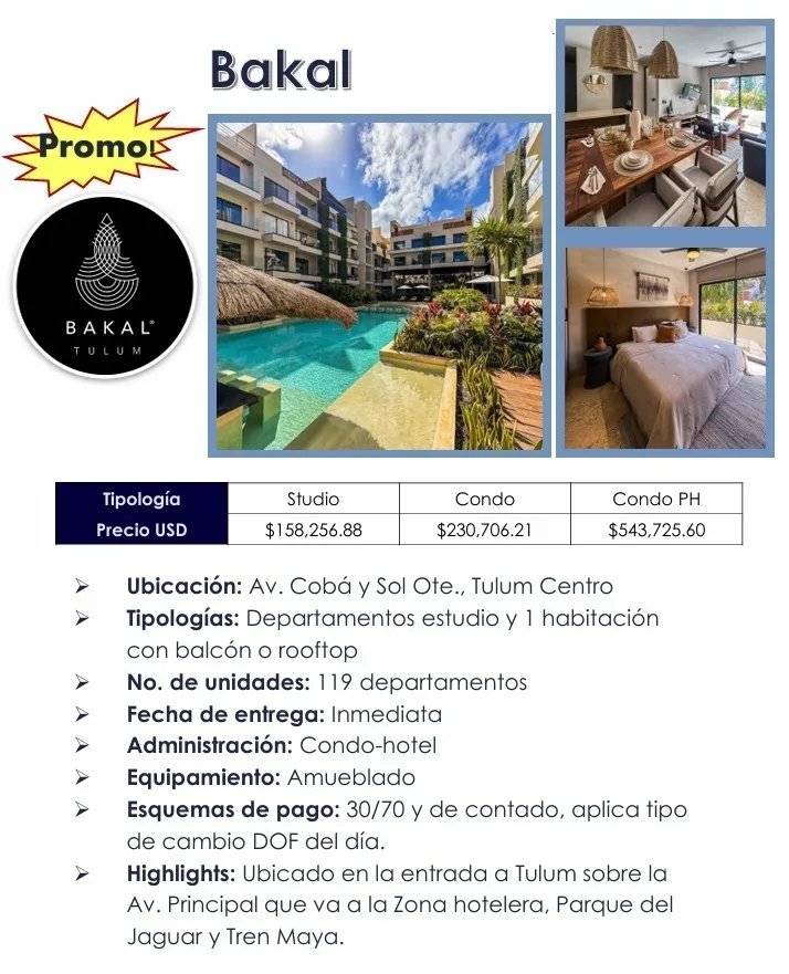 Vive el lujo en Bakal Condos Tulum 2