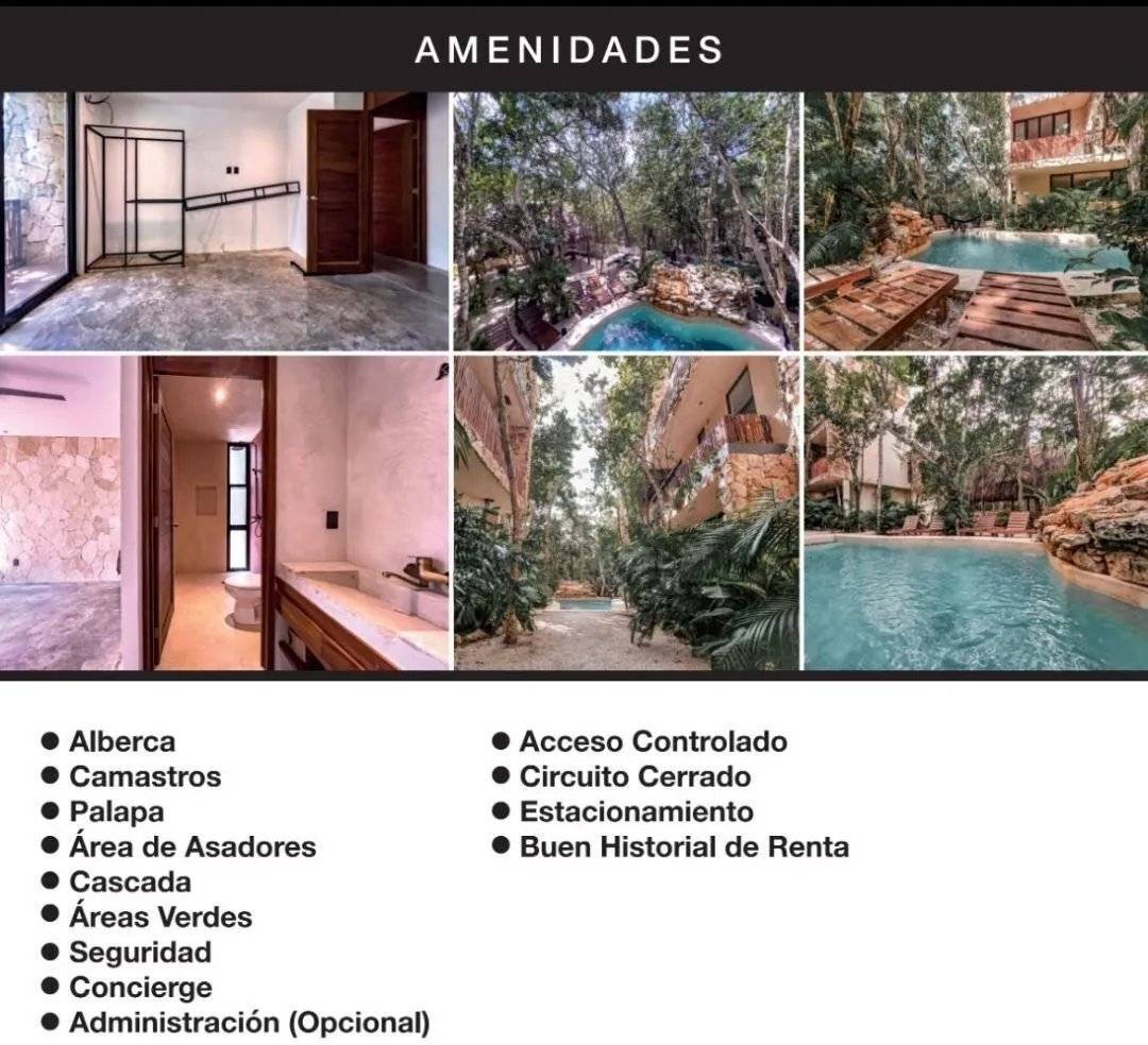 Depto amueblado en Tulum, ¡ideal para inversión! 2