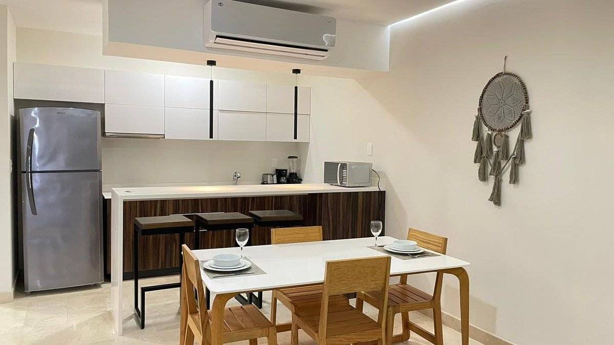 Departamento moderno en Aldea Zamá 4