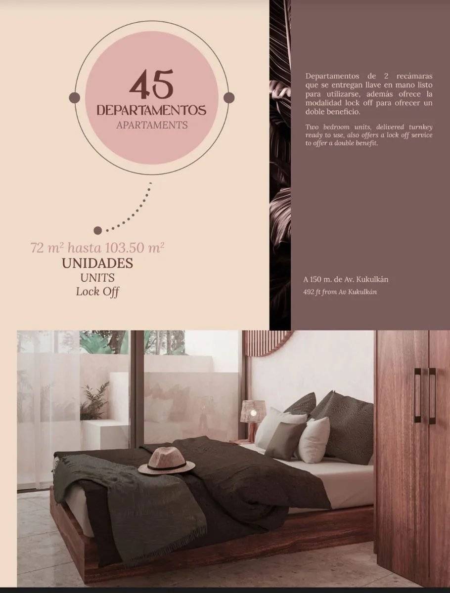Departamentos boutique a 7 min de la playa 2