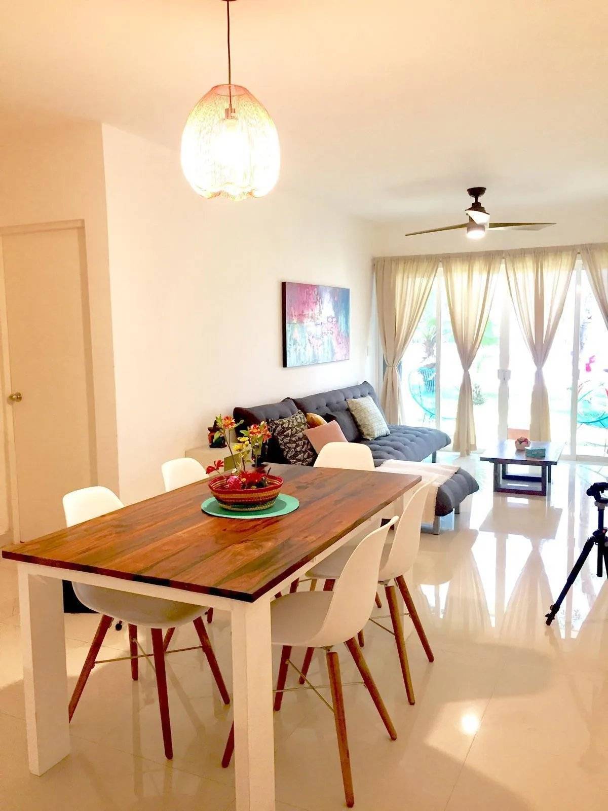 Oportunidad en Tulum: Depto con jardín y alberca 2