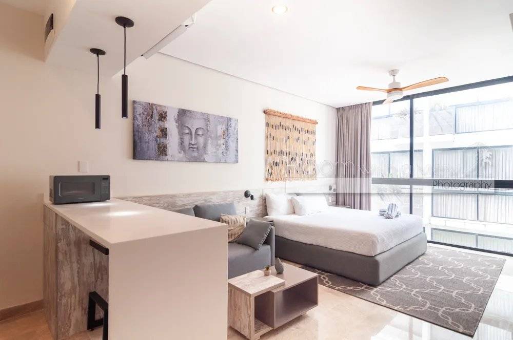 Estudio luminoso con rooftop en Tulum 1
