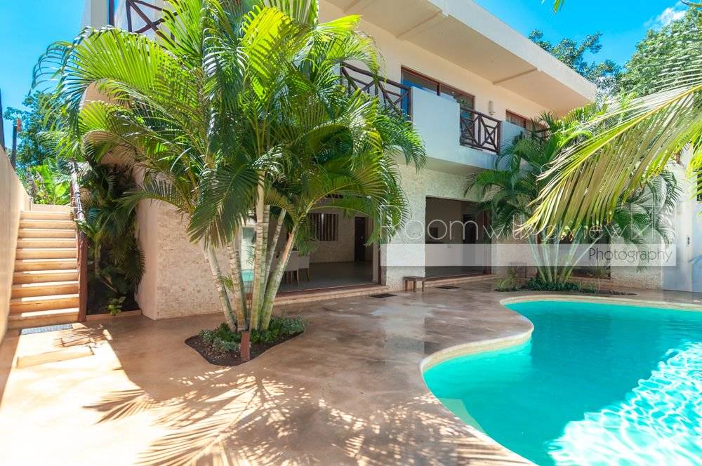 Casa de lujo con alberca en Tulum centro 2