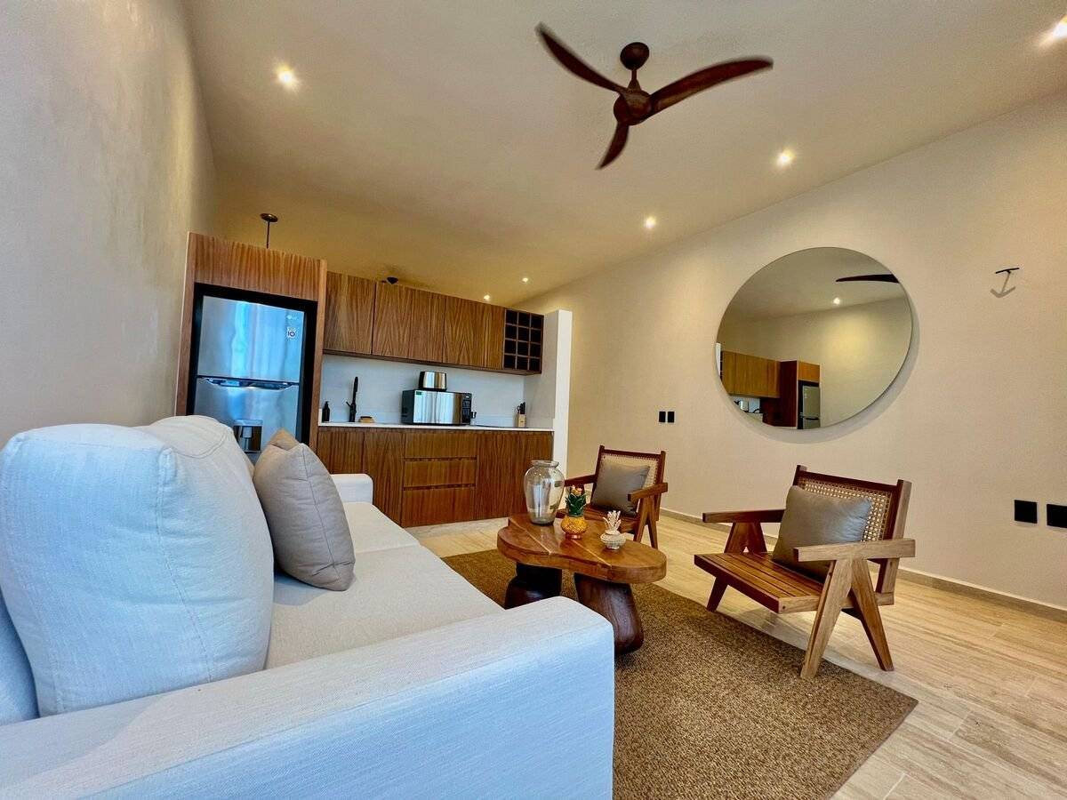 Exclusivo departamento amueblado en Tulum 3