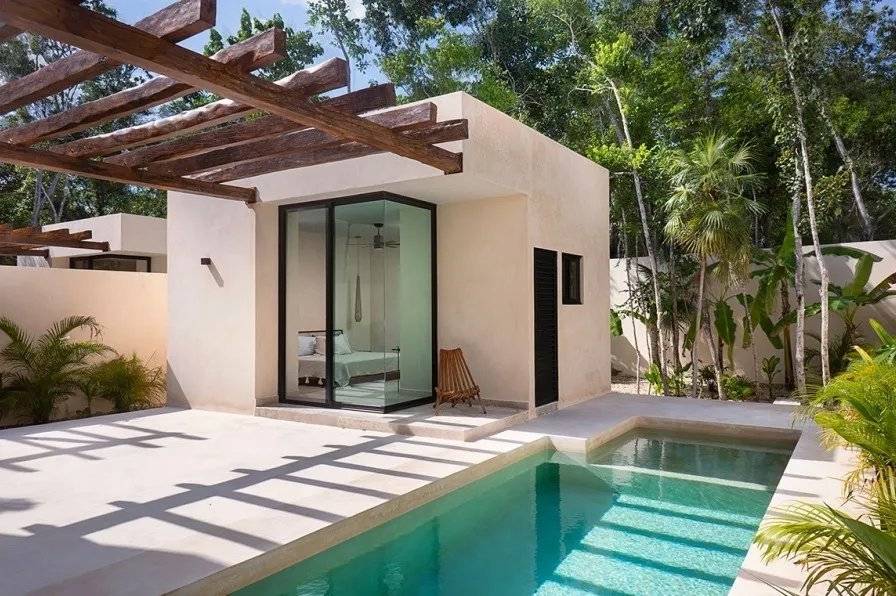 Villa de lujo en Tulum, cerca de la selva 1