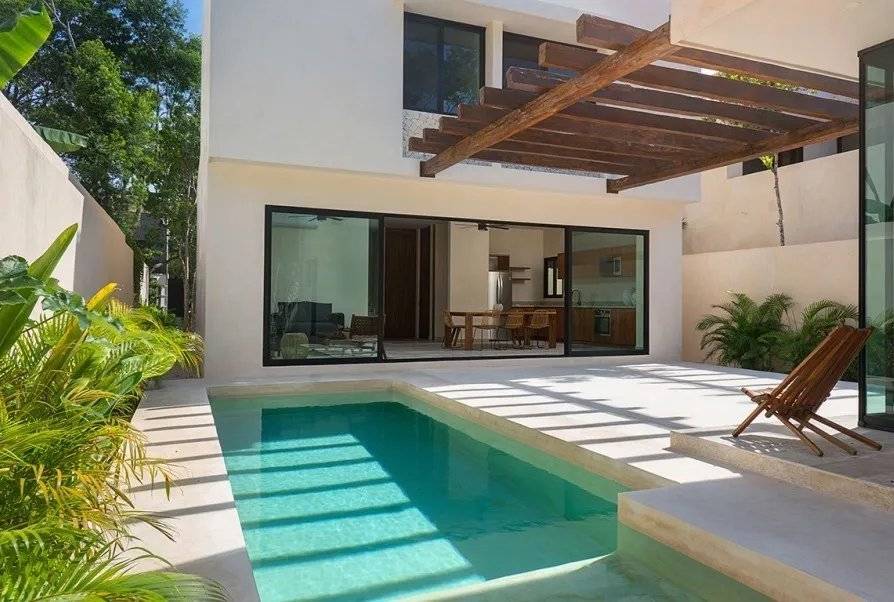 Villa de lujo en Tulum, cerca de la selva 3
