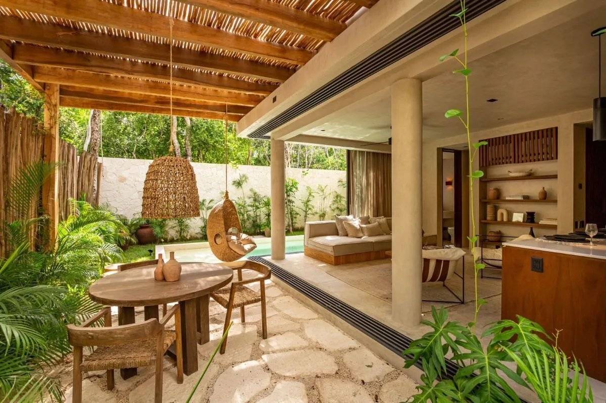 Eco villa de lujo en la selva de Tulum 5