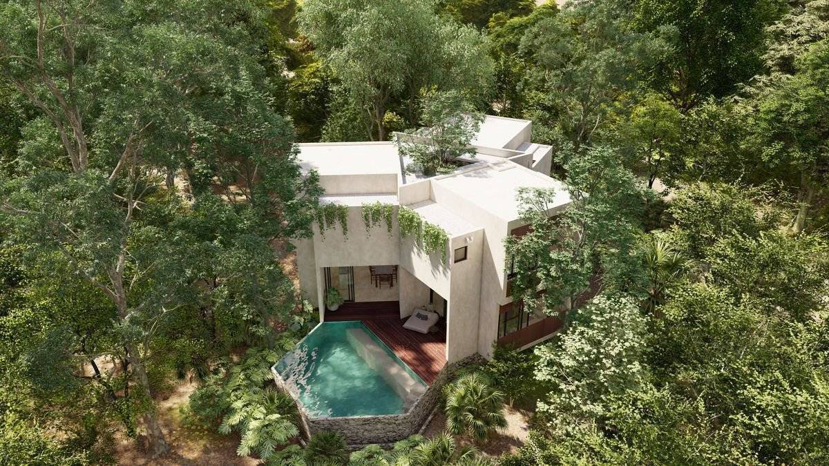 Casa personalizada con alberca en Tulum 3