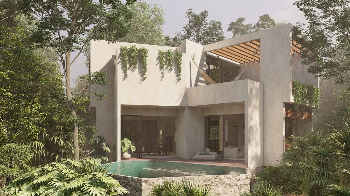 Casa personalizada con alberca en Tulum 5