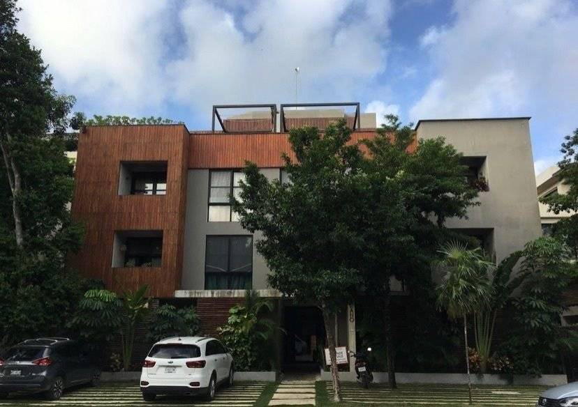 Departamento en condominio con alberca en Tulum 2