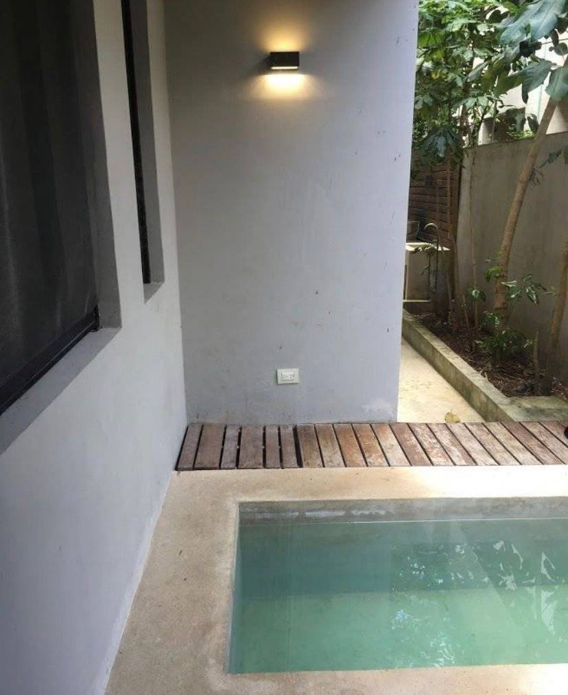 Departamento en condominio con alberca en Tulum 5
