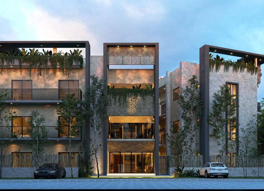 Departamentos exclusivos con alberca en Tulum 2