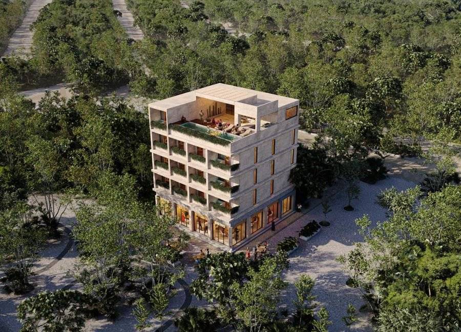 Moderno departamento en Tulum con amenidades 2
