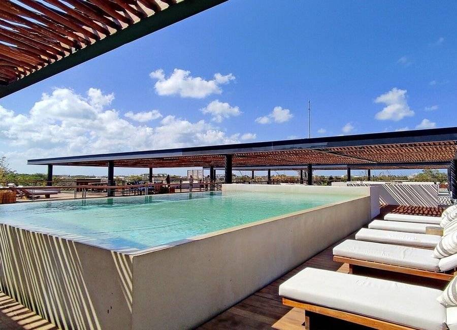 Elegante departamento con piscina privada en Tulum 3