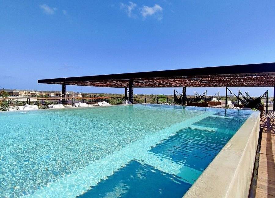 Elegante departamento con piscina privada en Tulum 1