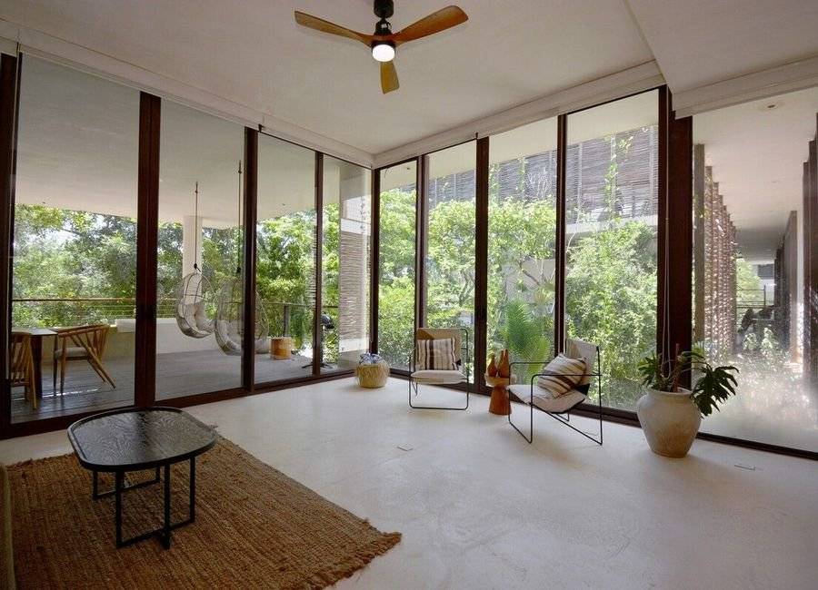Elegante departamento con piscina privada en Tulum 2