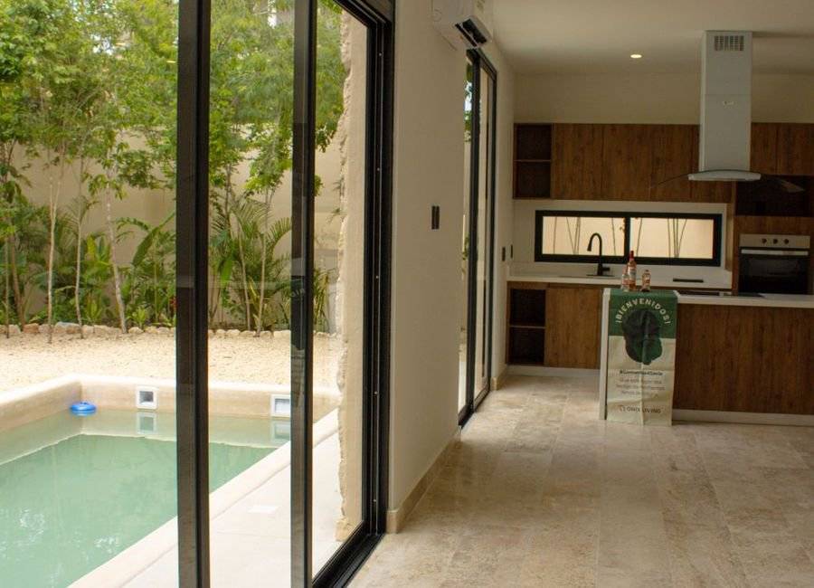 Casa nórdica en Tulum, naturaleza y lujo 2