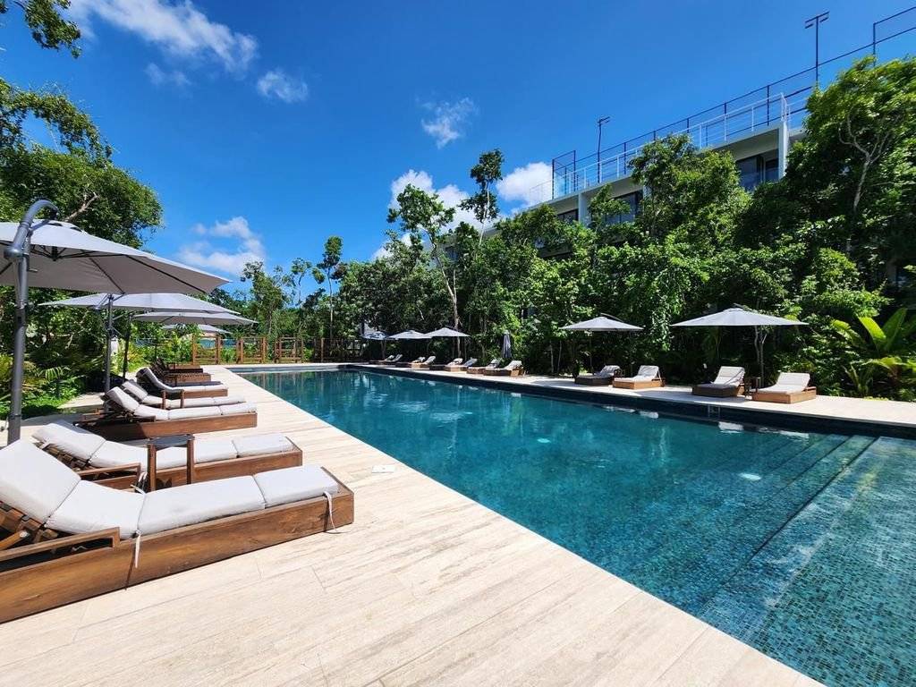 Departamento amueblado con jacuzzi en Tulum 4