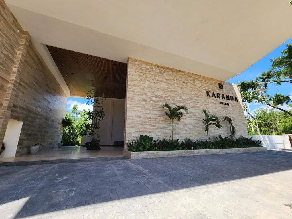 Departamento amueblado con jacuzzi en Tulum 1