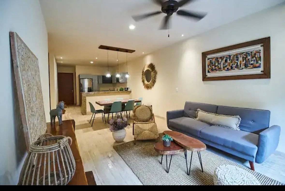 Lujoso departamento con jacuzzi en Tulum 3