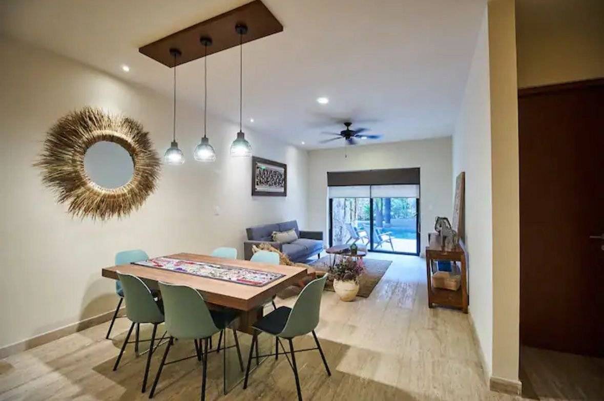 Lujoso departamento con jacuzzi en Tulum 4