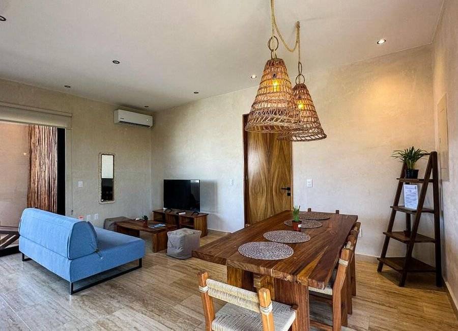 Departamento exclusivo con jacuzzi en Tulum 4