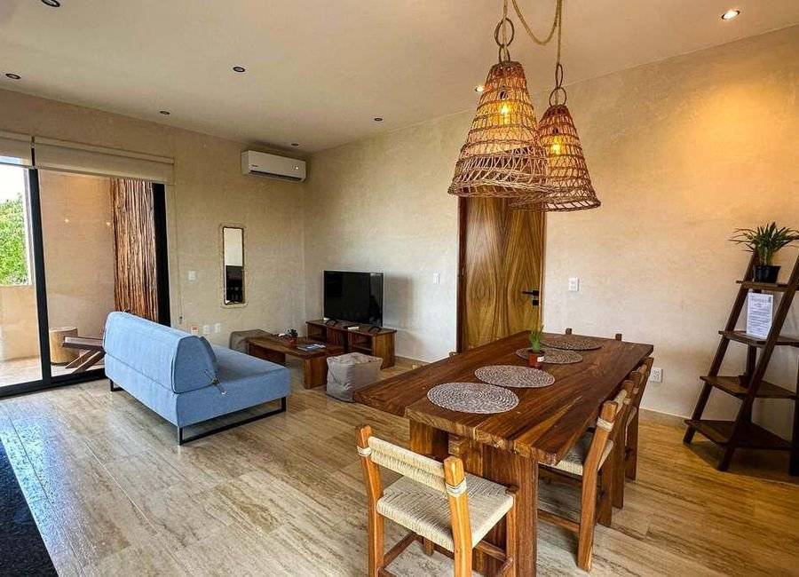 Departamento exclusivo con jacuzzi en Tulum 3