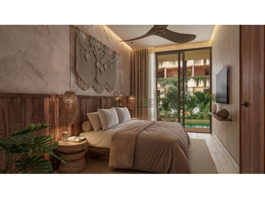Departamento con jacuzzi en Amara Tulum 5