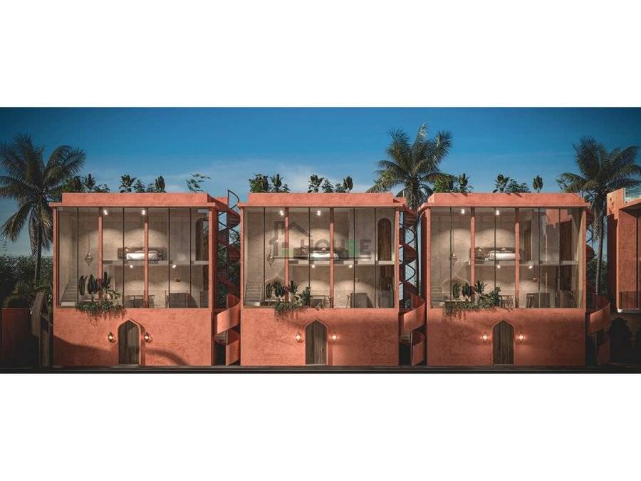 Moderno departamento con rooftop en Tulum 4