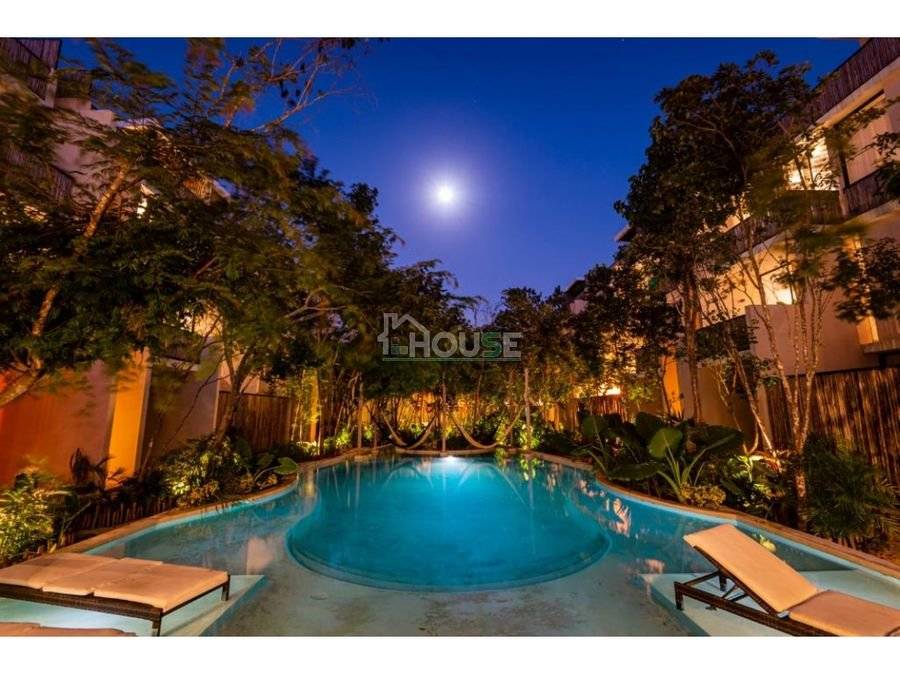Penthouse moderno con alberca en Tulum 1