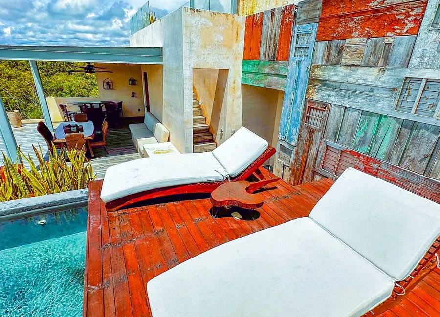 Penthouse exclusivo en Tulum con piscina privada 5