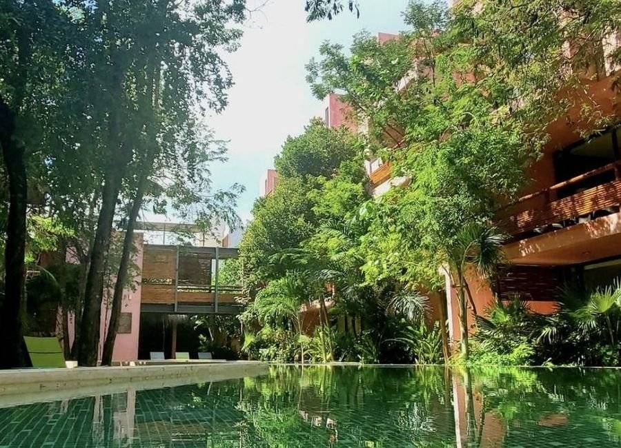 Departamento amueblado con alberca en Tulum 2