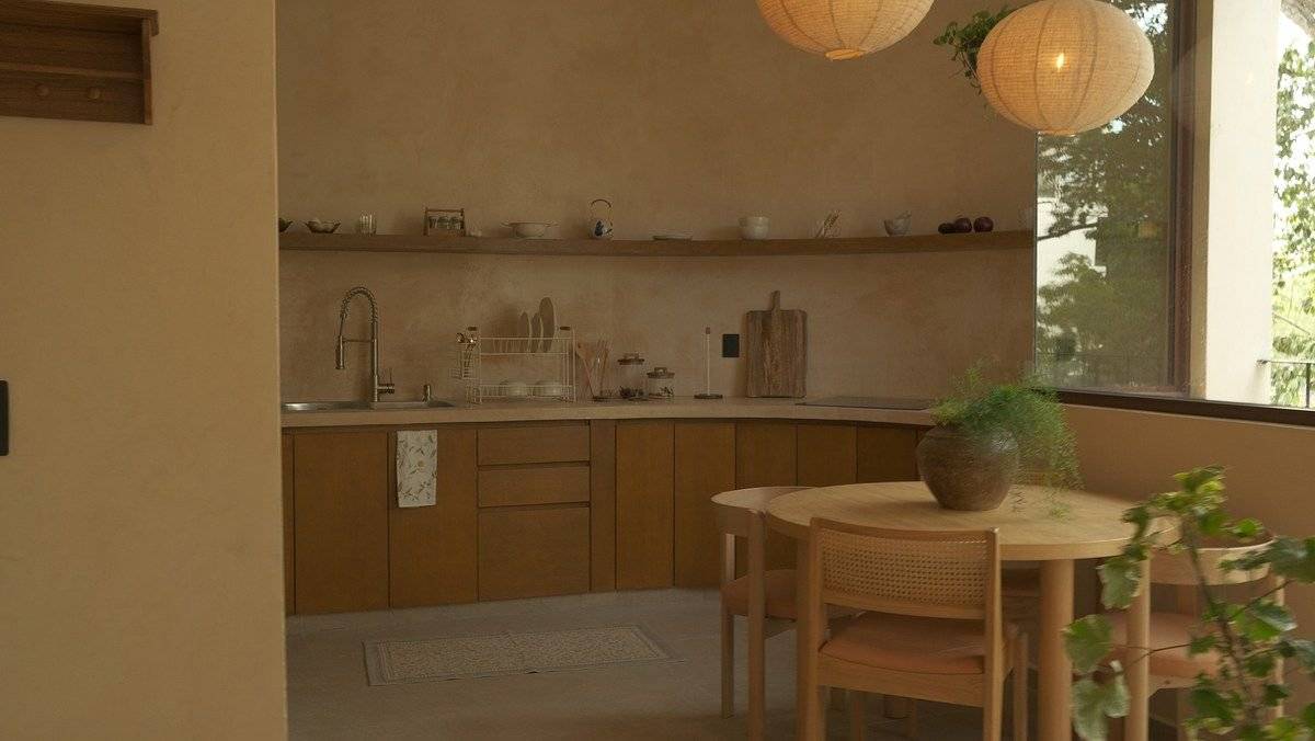 Departamento con alberca y jardín en Tulum 5