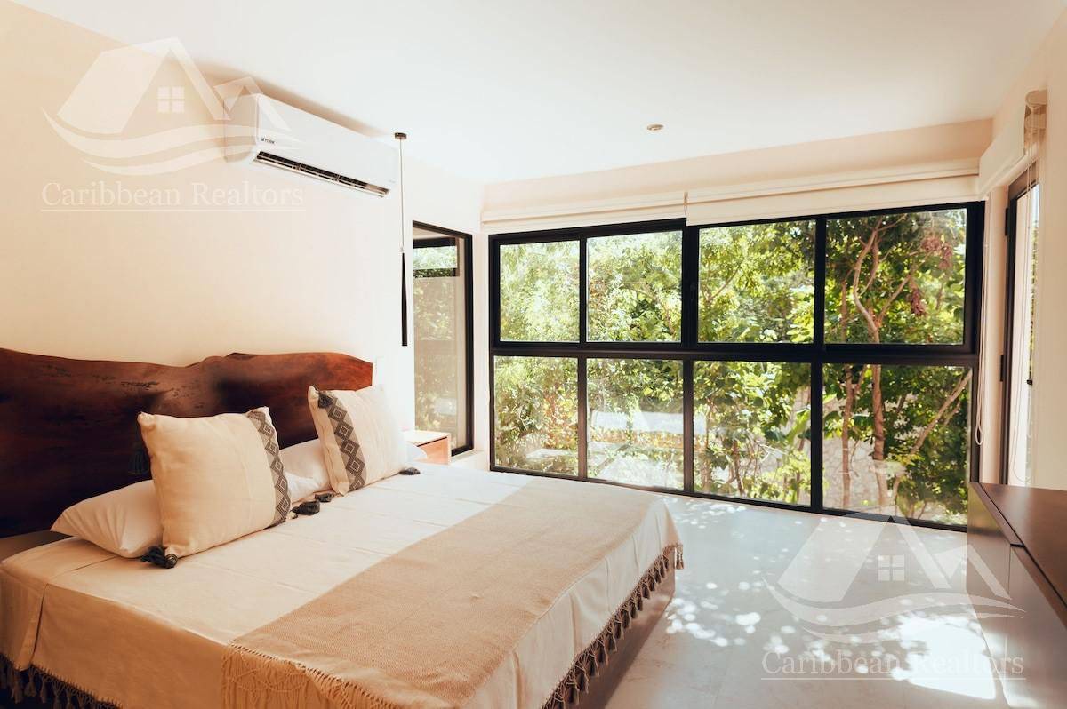 Departamento amueblado con alberca privada en Tulum 5