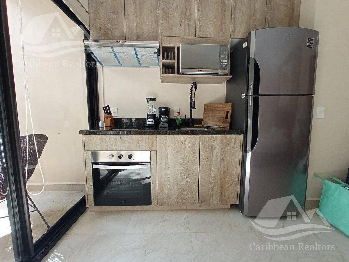 Departamento amueblado con alberca privada en Tulum 3