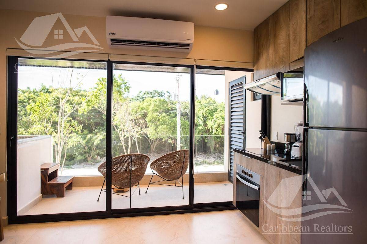 Departamento amueblado con alberca privada en Tulum 2